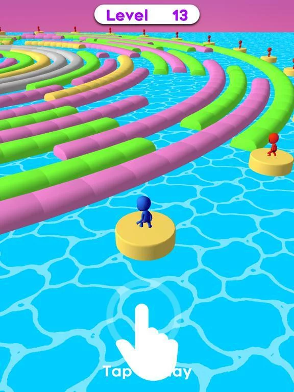 Изображение игры: Helix Run 3D