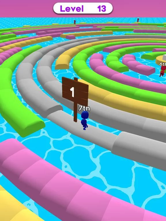 Изображение игры: Helix Run 3D
