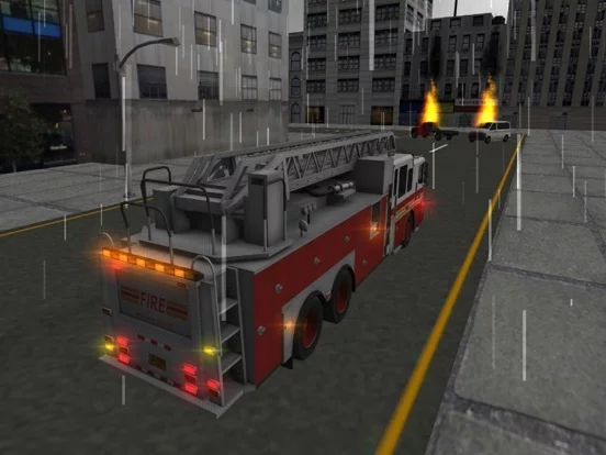 Изображение игры: Real Fire Truck Simulator 2021