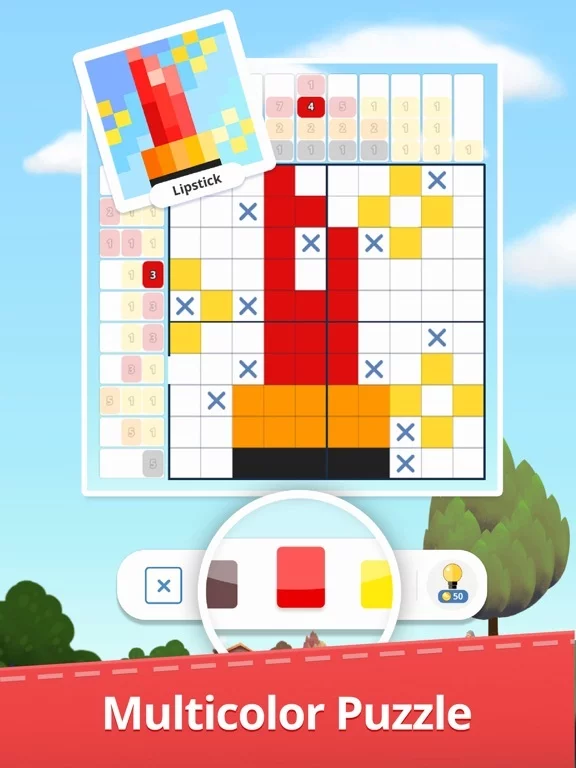 Изображение игры: Nonogram Color:Picture Cross