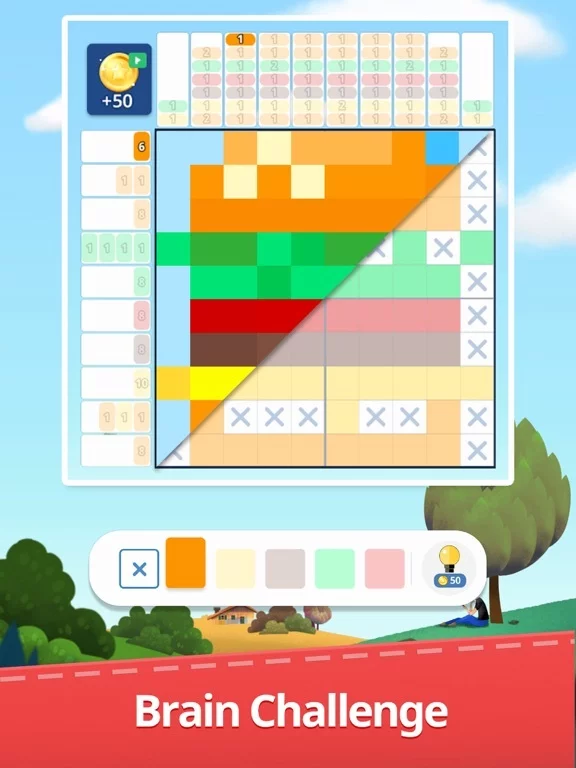 Изображение игры: Nonogram Color:Picture Cross
