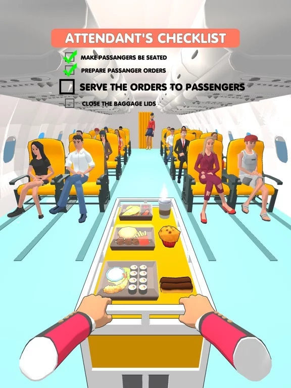 Изображение игры: Flight Attendant!