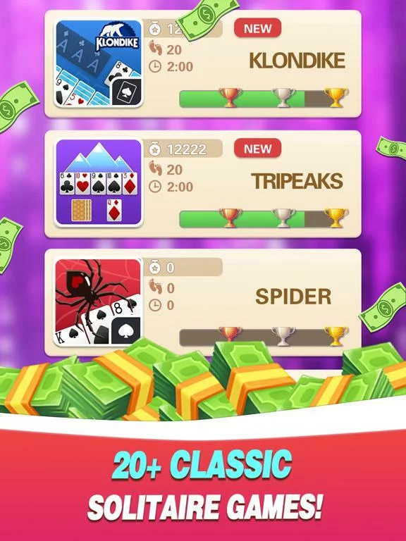 Изображение игры: Solitaire Collections Win