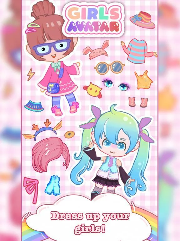Изображение игры: Girls Avatar Maker
