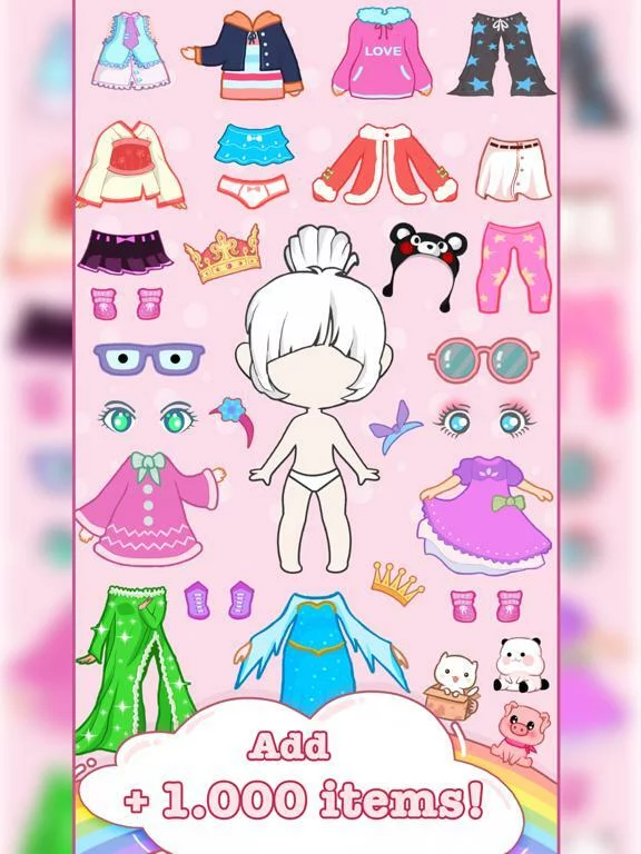 Изображение игры: Girls Avatar Maker