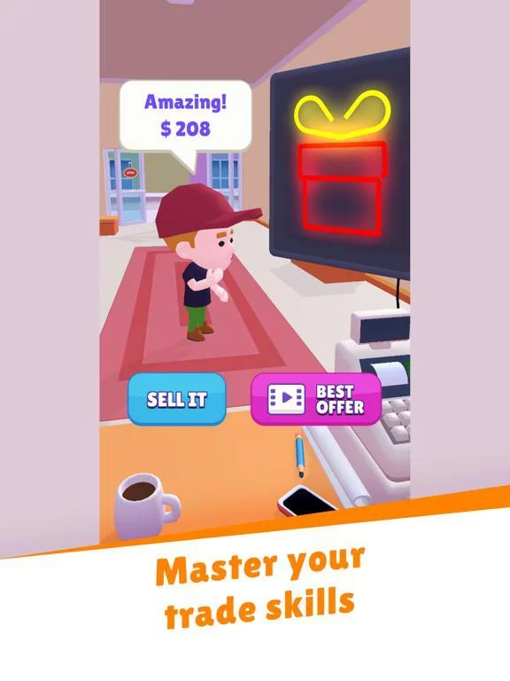Изображение игры: Neon Shop