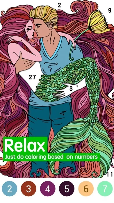 Изображение игры: Paint Color-Coloring by Number