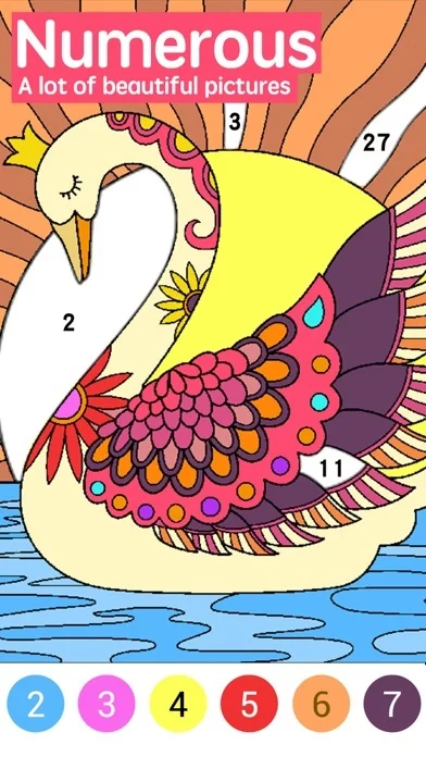 Изображение игры: Paint Color-Coloring by Number