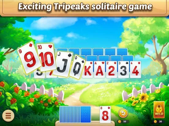Изображение игры: Solitaire Garden Escapes