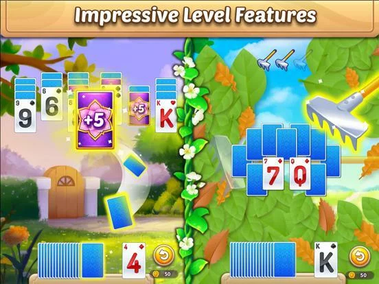 Изображение игры: Solitaire Garden Escapes