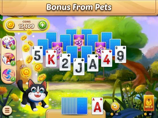 Изображение игры: Solitaire Garden Escapes