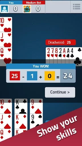 Изображение игры: Gin Rummy: Classic Card Game