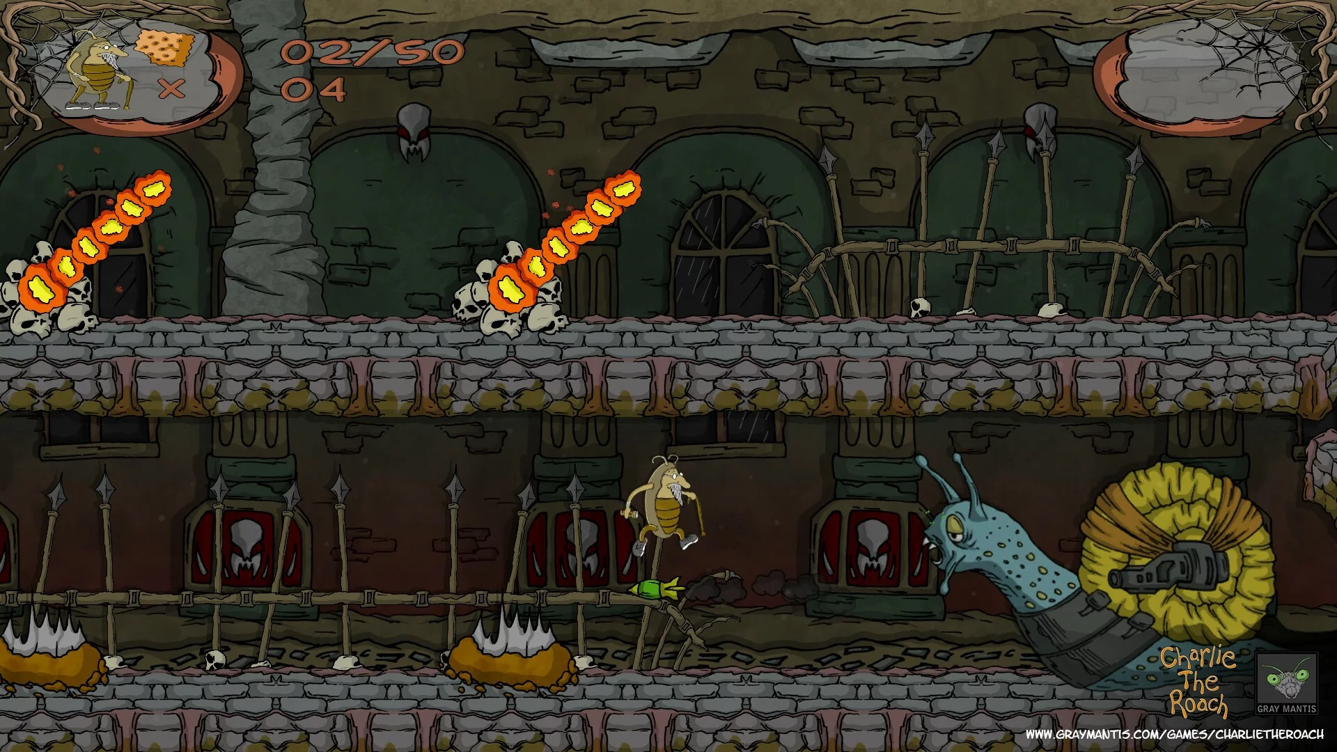 Изображение игры: Charlie The Roach