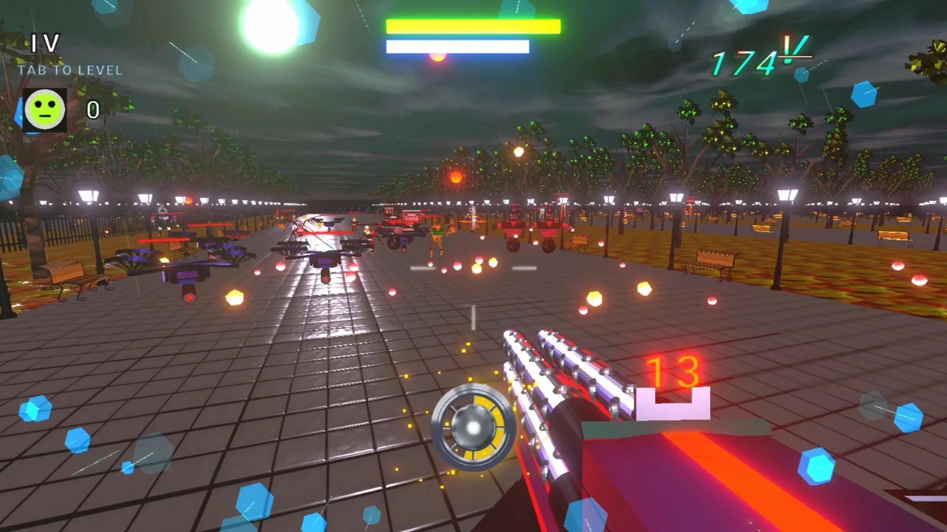 Изображение игры: POLY SYNTH GUNNER