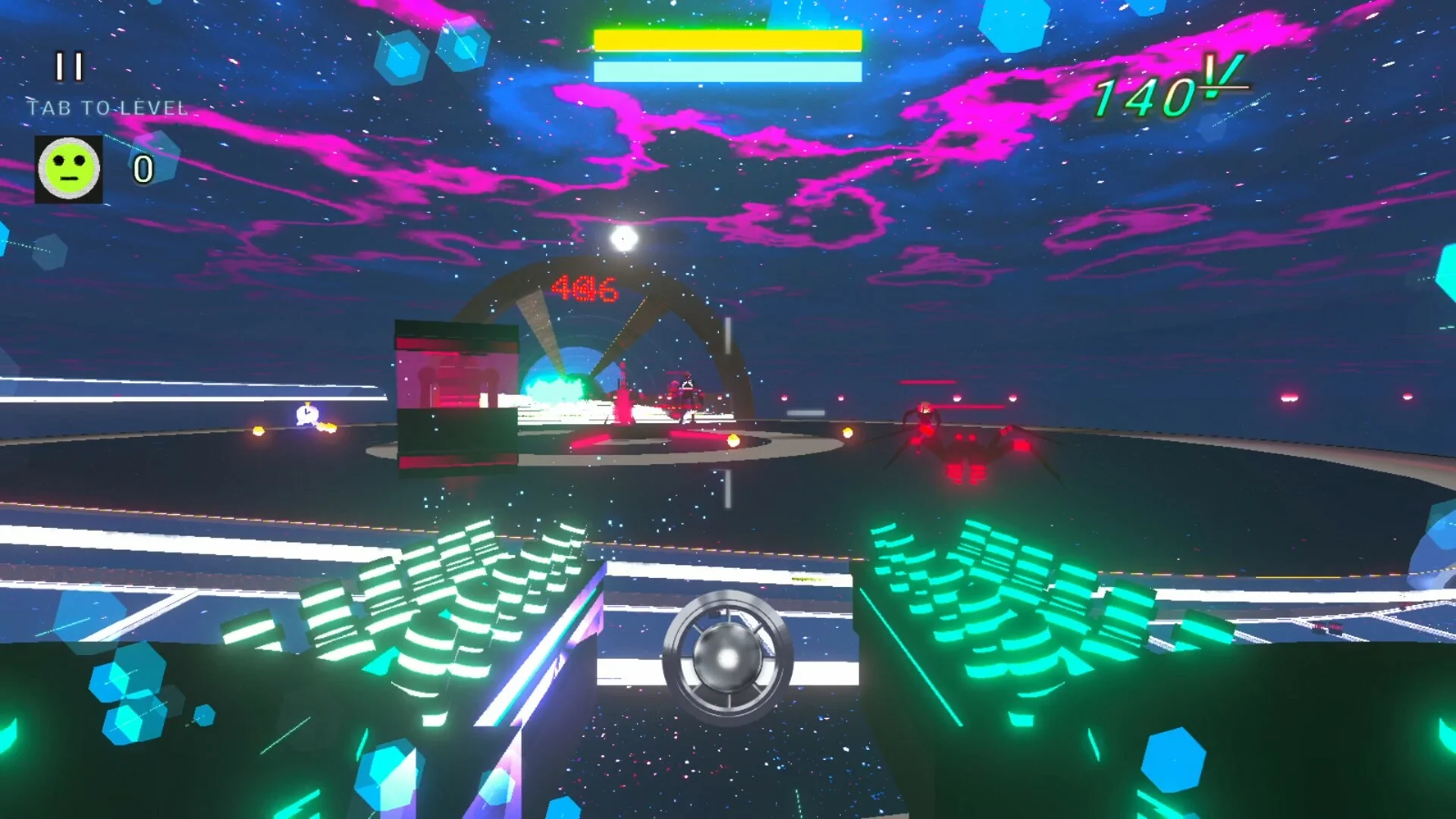 Изображение игры: POLY SYNTH GUNNER