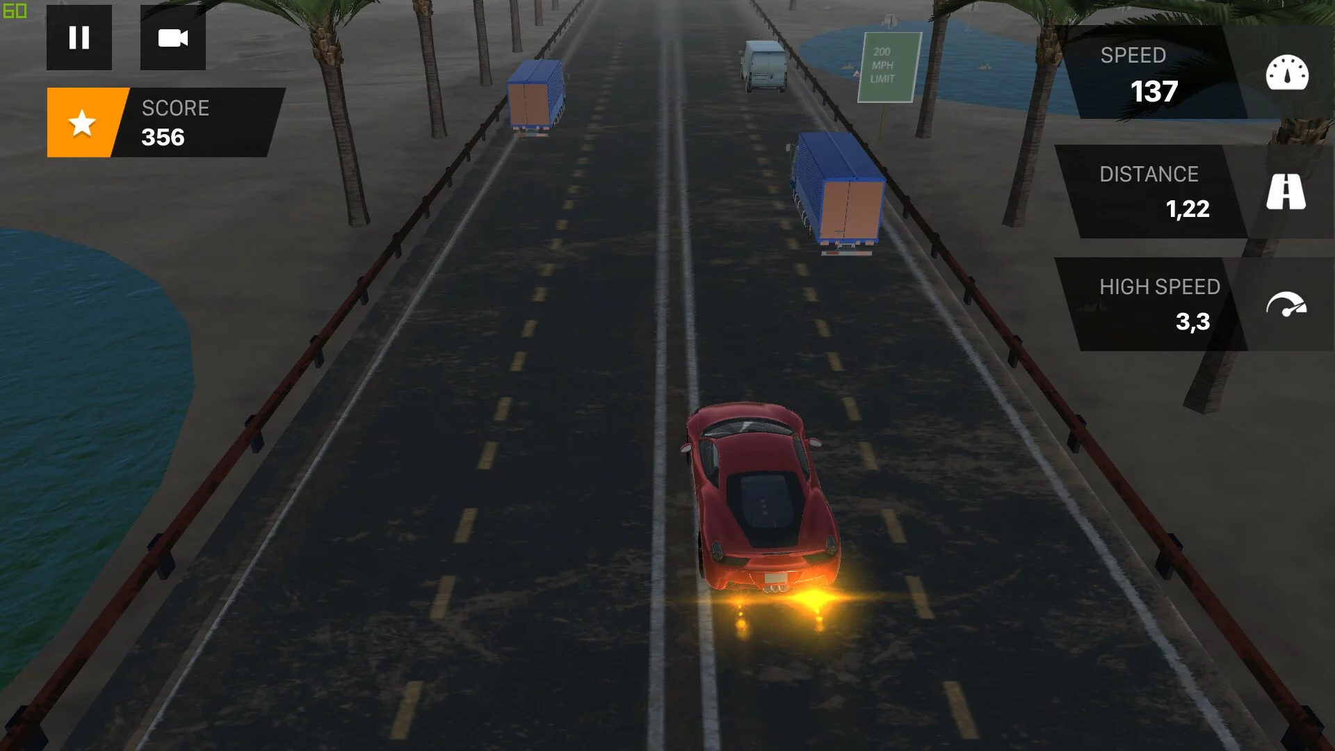 Изображение игры: Highway Traffic Racer