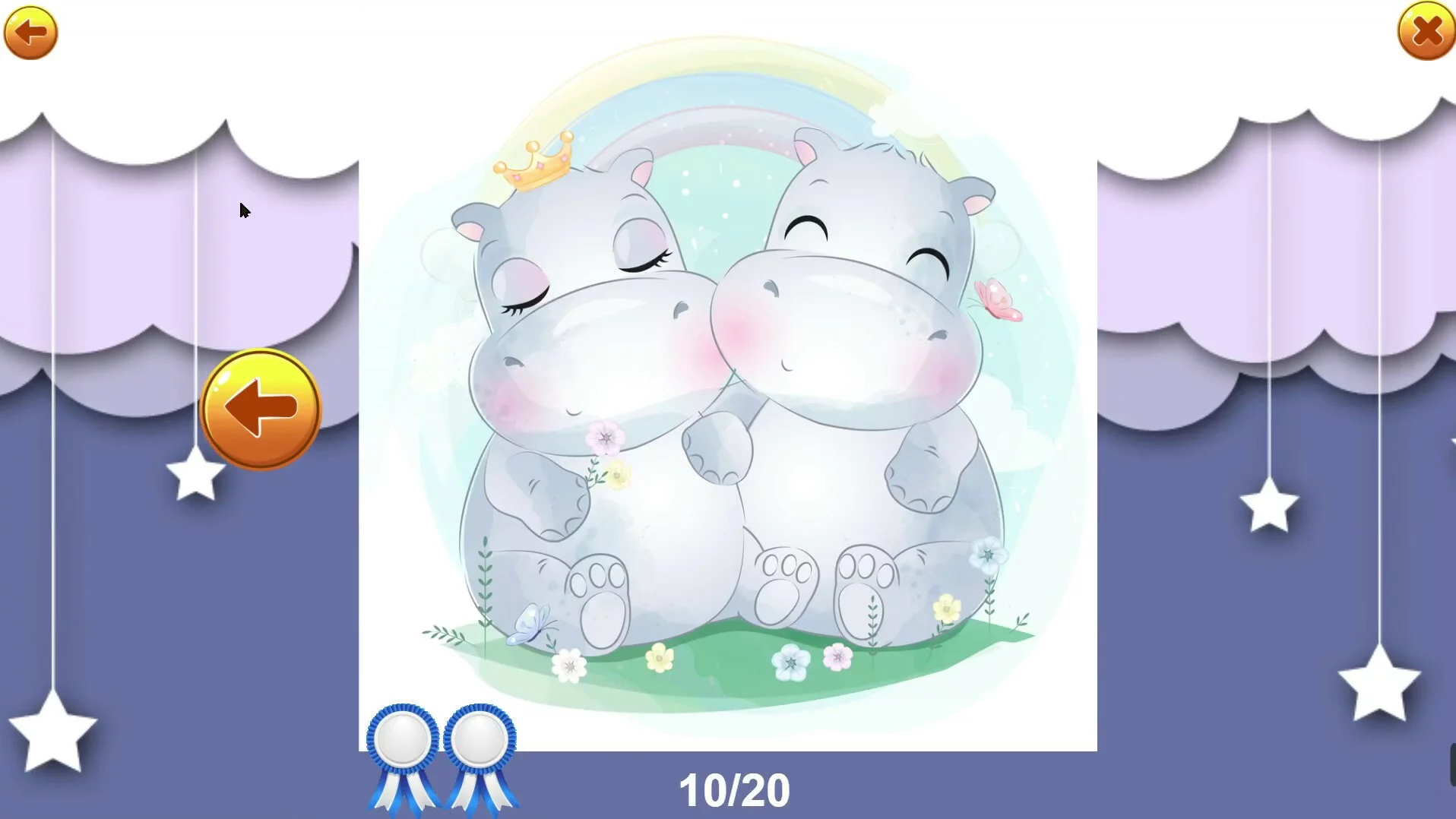 Изображение игры: Cute animal jigsaw puzzle