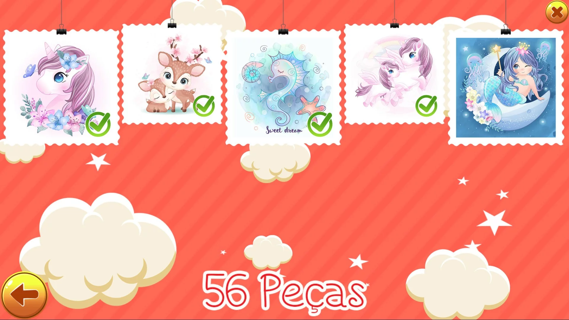 Изображение игры: Cute animal jigsaw puzzle