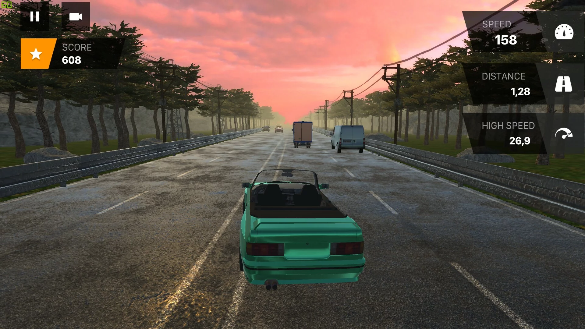 Изображение игры: Highway Traffic Racer