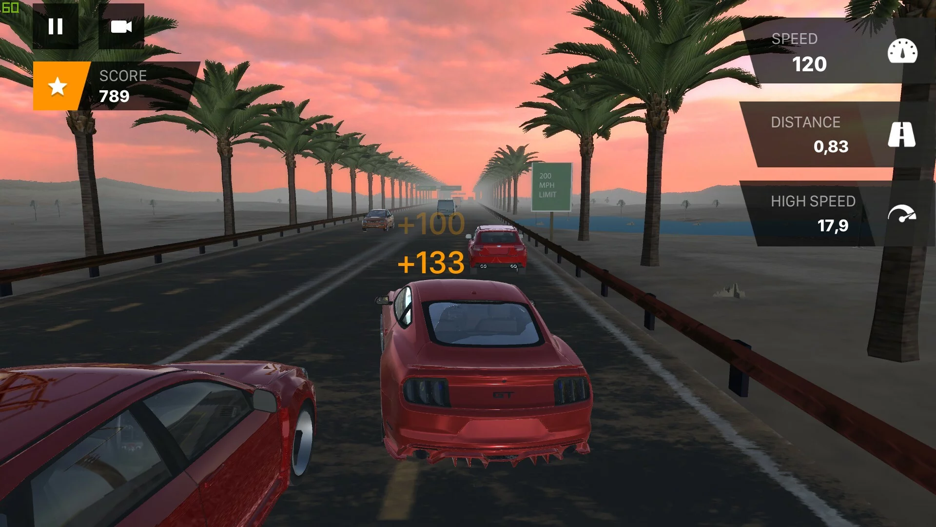 Изображение игры: Highway Traffic Racer