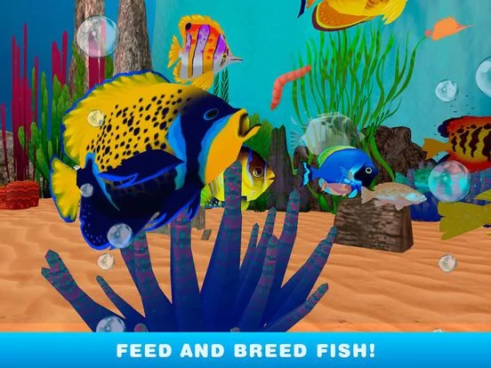 Изображение игры: My Virtual Fish Tank Simulator: Aquarium 3D