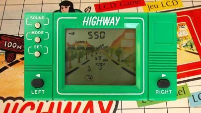 Изображение игры: Highway LCD Retro game