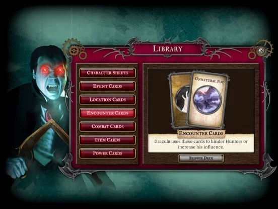 Изображение игры: Fury of Dracula