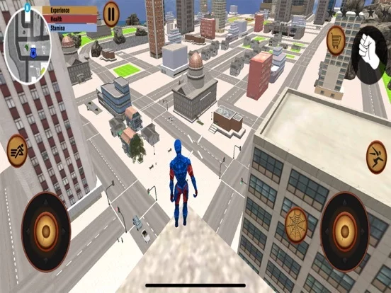 Изображение игры: Flying Spider Stickman hero