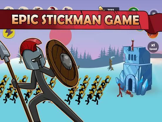 Изображение игры: Stickman War Legend of Stick