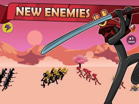 Изображение игры: Stickman War Legend of Stick
