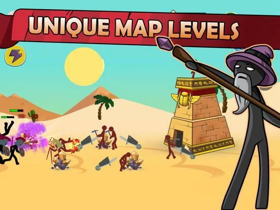 Изображение игры: Stickman War Legend of Stick