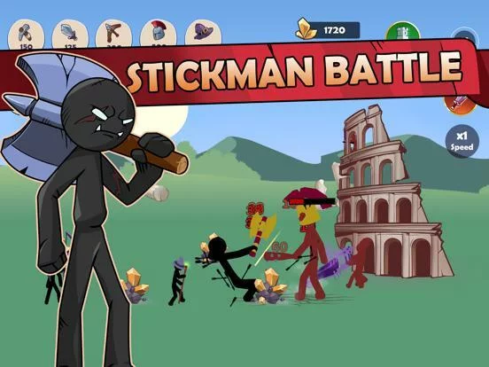 Изображение игры: Stickman War Legend of Stick