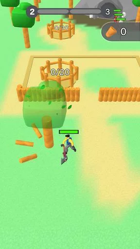 Изображение игры: Lumbercraft