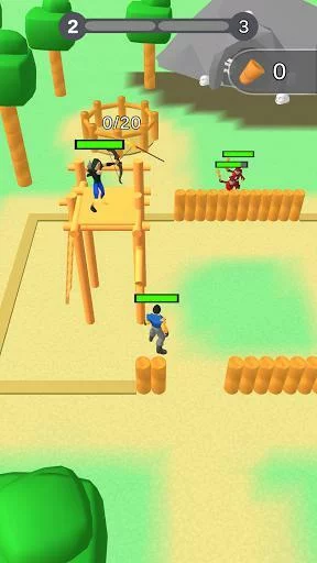 Изображение игры: Lumbercraft