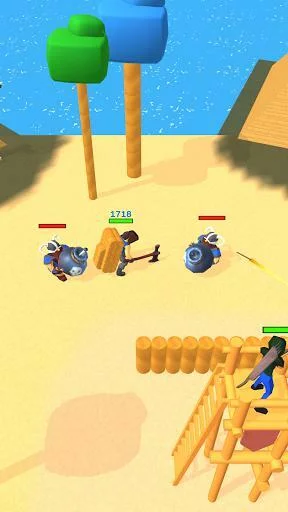 Изображение игры: Lumbercraft