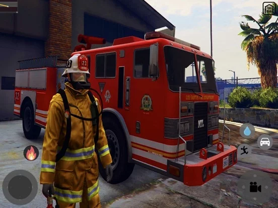Изображение игры: Fire Truck Department Sim 2021