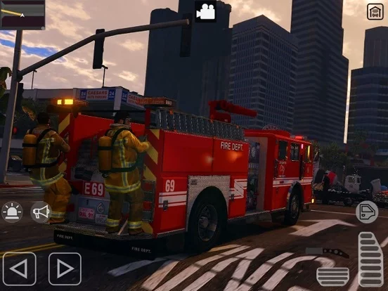 Изображение игры: Fire Truck Department Sim 2021
