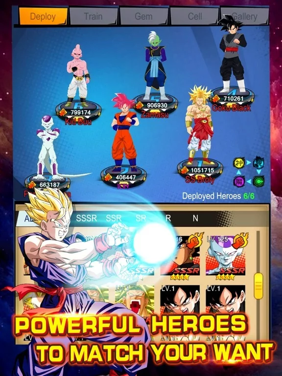 Изображение игры: Super Saiyan Fighter