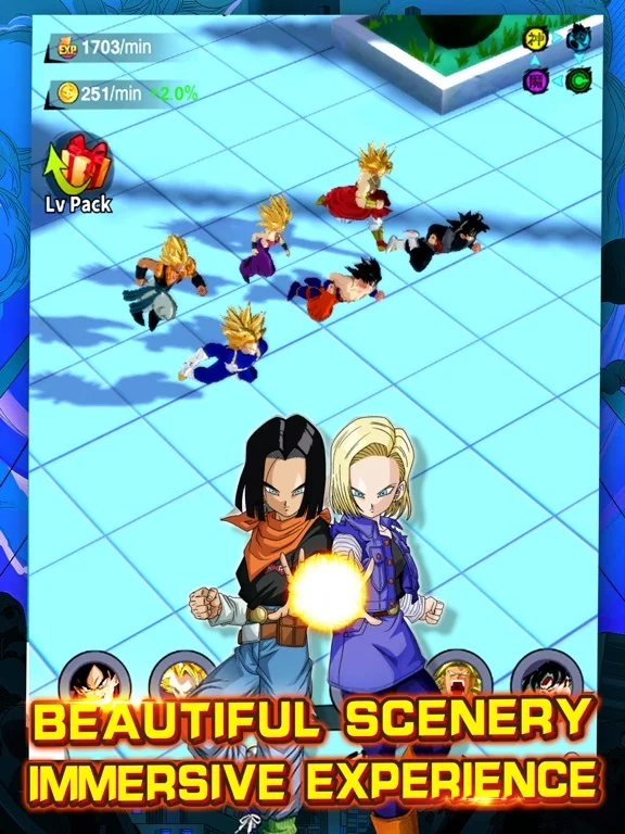 Изображение игры: Super Saiyan Fighter
