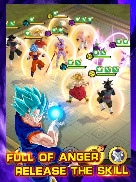 Изображение игры: Super Saiyan Fighter