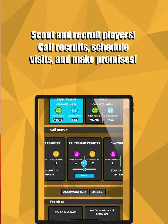 Изображение игры: College Basketball Dynasty Sim