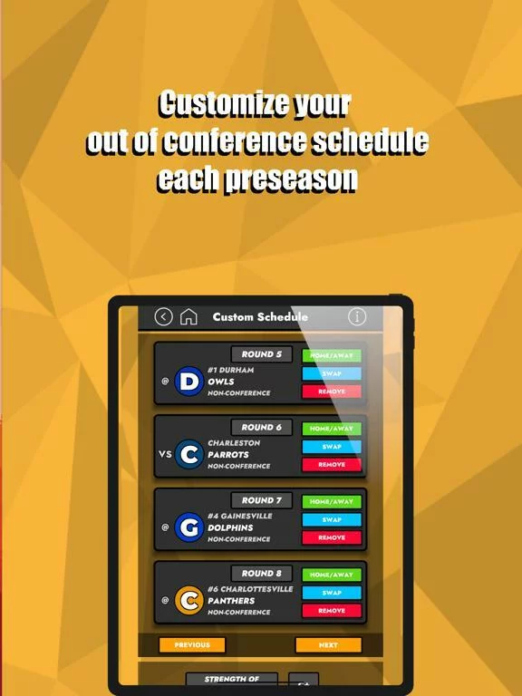 Изображение игры: College Basketball Dynasty Sim