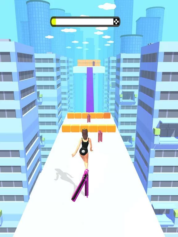 Изображение игры: Heels Runner 3D -Tricky Master