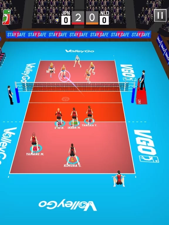 Изображение игры: VolleyGo