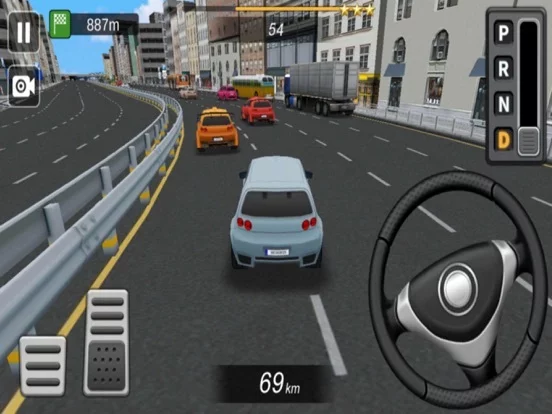 Изображение игры: Traffic and Driving Simulator