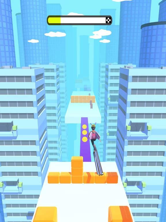 Изображение игры: Heels Runner 3D -Tricky Master