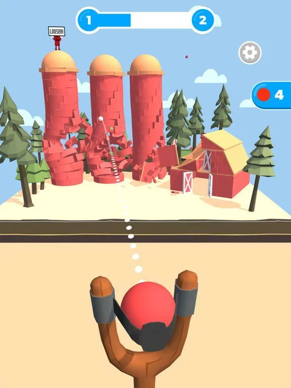 Изображение игры: Slingshot Smash: Shooting Boom