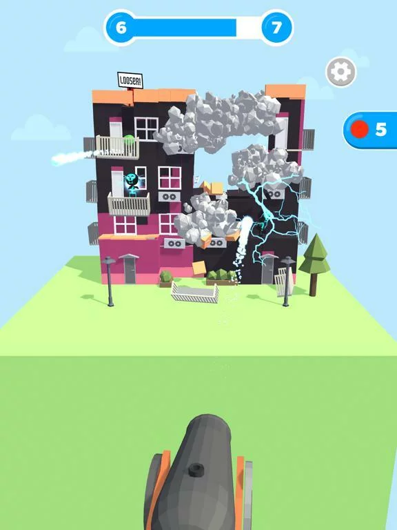 Изображение игры: Slingshot Smash: Shooting Boom