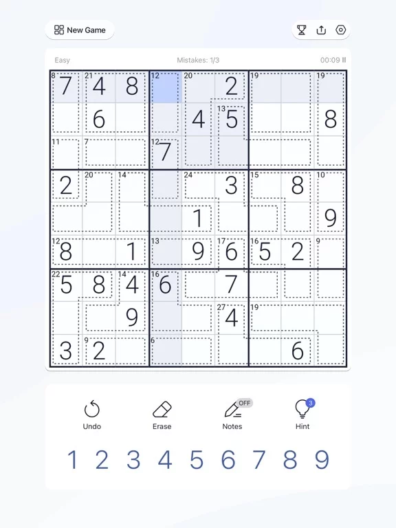 Изображение игры: Killer Sudoku - Puzzle Games