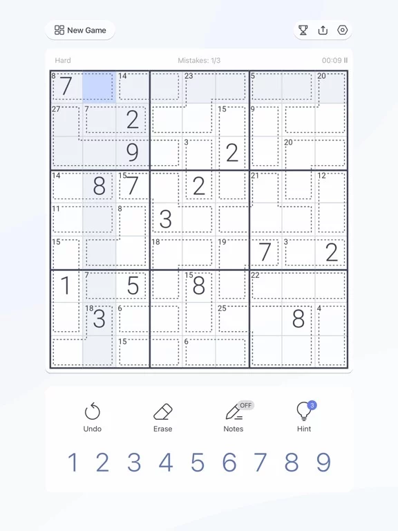 Изображение игры: Killer Sudoku - Puzzle Games